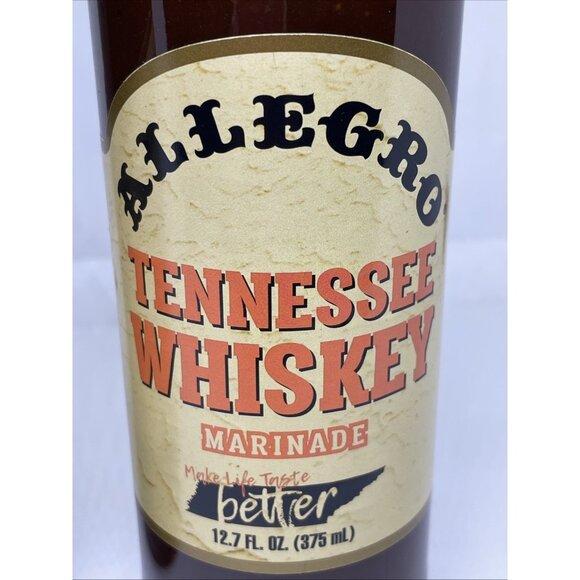 2 BOTTLES Allegro Tennessee Whiskey Marinade Sauce 12.7 oz Meat Rib Gluten Free - Picture 2 of 4
